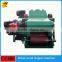 Electric drum wood branch crusher machine