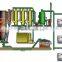 120 kw biomass gasification power plant wood waste gasifier for power generator small gasifier