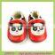 Handmade Baby Moccasins 100% Genuine Leather Soft Sole Slip on Baby Shoes With Plush Fur