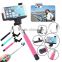 Monopod selfie stick with bluetooth remote shutter