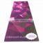 Customized Thickness Latest New Design Natural Rubber Suede Fabric Top Yoga Mat Cork Material Yoga Mat