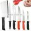 professional knives for butchers and chefs,colour coded handles
