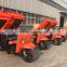 HUAHONG mini diesel tricycle/three wheels dumper/small electric dumper truck for mining with large carrying