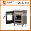 China supplier indoor freestanding enamel fireplace/wood burning stove for 800sq.ft house warming