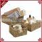 Home or Hotel Towel and Shower Gel Storage Tool Seagrass Woven Bathroom Basket