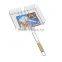 extra size BBQ grill basket meat grid