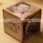 UV Printing on Wood Cube