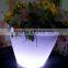 PE plastic LED Flower pot