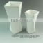 pure white bud ceramic vase /mini ceramic vase