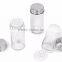 12 jars Glass Condiment Kitchen Set Stainless Steel Revolving Spice Rack set