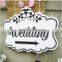 KT board wedding decoration sign