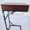 RH-4661 Metal and MDF wooden end table or Sofa Side Table with Drawer