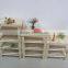 Decoration hot sale wooden Flower Display Shelf