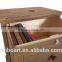 Multi PP drawer paulownia storage cabinet