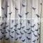 Fashion Design Bath Curtain, 100% Polyester Bath Curtain