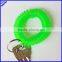 Cheap 5cm diameter plastic spiral wrist coil with key holder