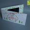 Custom printing lcd video greeting card Lcd video brochure with 5 inch screen for Christmas gifts