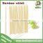 15 Inch bbq wholesale food bamboo skewer round bamboo sticks