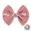 Hot Pink Seersucker BOW Headwear Cheap Hair Accessories Ready To Ship