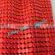 1.5 x 0.45m Fashion Clothing Aluminum Sequin Mesh Fabric