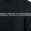 comfortable wearing longline autumn bottom t shirt custom plain black long sleeves oversized t shirt for man