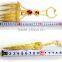 Yifusha Women Sexy Indian Dance Jewelry Glod Belly Dance Bracelet With Finger