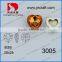 Hotsale Crystal Fancy Stone Heart Chaton 28mm Point Back Crystal for Jewelry Making