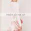 MGOO Plain White Women Silm Fit Knitwear Long Sleeve Sweater Square Neck Ribbed Jumper Private Brand