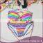 2015 new fashion colourful hot sexy cheap lady swimwear bikini