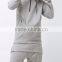 2017 Ripped French Terry Sport Wears Grey Tracksuit Running Suits for Men
