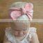 Wholesale Baby Girl Headband Baby Head Wrap Cream Knot Headband Kids Wear