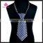 Wholesale Polyester Necktie Top Quality Baby Boys Tie Soft Fabric Adjustable Stripe Baby Necktie