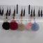 Myfur High Quality Dyed Colorful Rabbit Fur Pompom Key Ring Bag Charm
