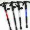 Trekking Walking Hiking Stick Pole Alpenstock Adjustable Anti-Shock