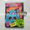 hot selling promotion custom push button notebook diary with lock and key