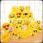 Large Sofa Cushion Decorations Yellow Round Pillow Stuffed Plush Toy Doll