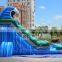 inflatable Blue Marble Wave Water Slide inflatable water slides