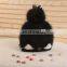 Wholesale 2017 high quality baby cute cartoon woolen yarn caps