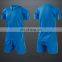 Custom high quality breathable blue reversible plain soccer uniform 2015/2016