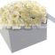 Square Shaped Hard Cardboard Luxury Flower Box