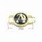 Customized Metal Logo Label Epoxy Label for bag