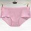 (MOQ 12pcs) Yun Meng Ni Sexy Underwear Hot Sale Plain Colors Girls Briefs Panty Woman Seamless Sexy Underwear