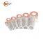 DTL crimp types cable shoes CU-AL Bimetal cable terminal lugs