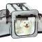 Waterproof Pet Dog Travel Cage with Roll Up Window Waterproof Pet Carrier for Dog Cage