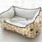 HQP-JJ02 HongQiang Amazon New Winter Cotton Calming Round Cozy Fluffy Pet Bed for Dogs Pet Mat