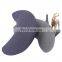 Factory price grey C shape multi functional waist cushion pillow with food grade Polystyrene filling