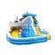 Shark Water Jumping Castle Bouncing Slide Inflatable Bouncer Combo Water Slide