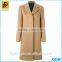 New design cashmere long trench coat for ladies