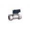 BWVA Passed CE test new products mini ball valve DN6