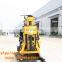 hydraulic water well drilling rigs core sample drilling rig with Depth 200m